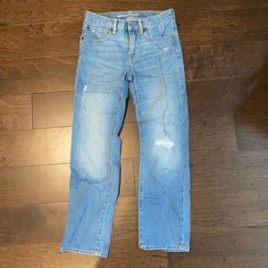 Gap straight leg jeans size 10